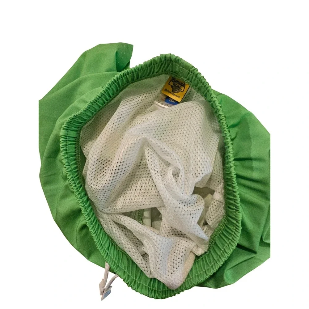 Banana‎ Boat Kids Boys Swim Trunks Size 5/6 Green Citrus Print UPF50+ Shorts